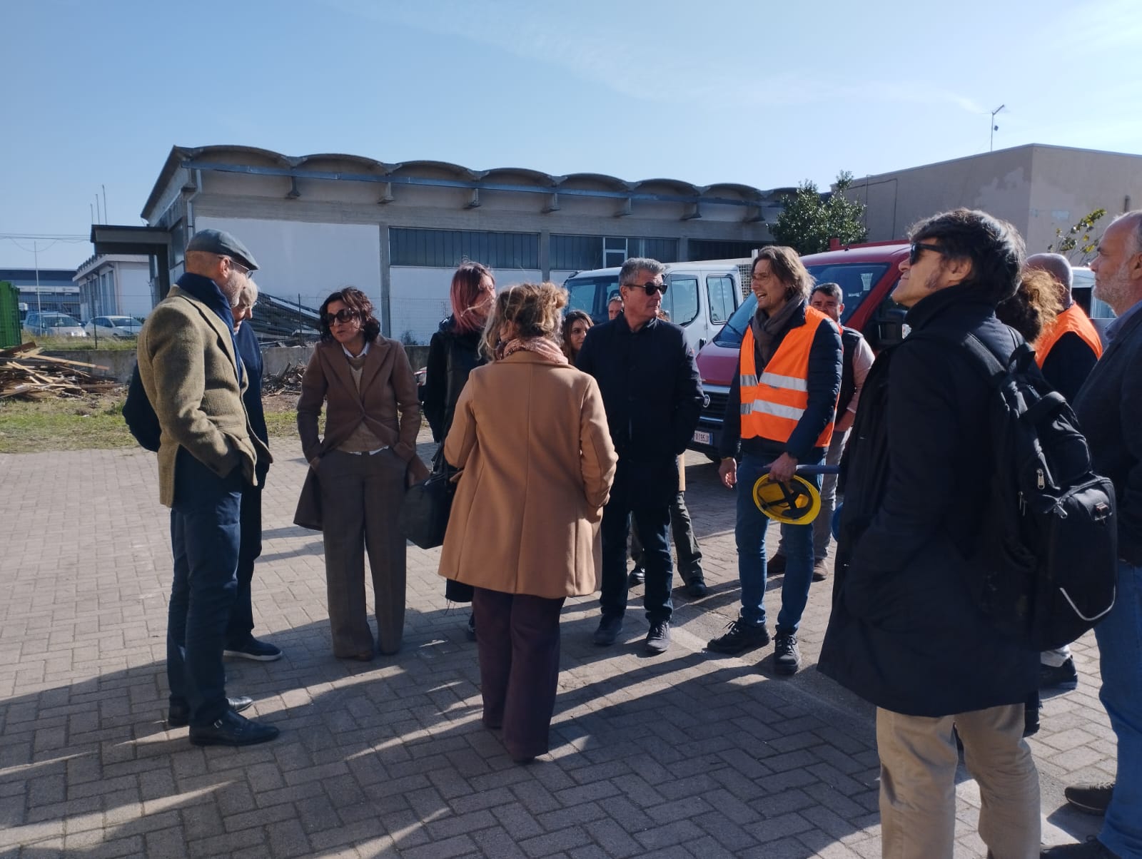 Rigenerazione urbana, sopralluogo degli assessori regionali Baccelli e Spinelli a Cascina